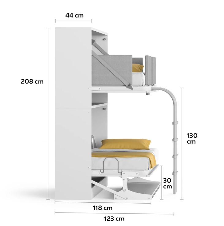 Multimo Smart klappbares Etagenbett Multimo Smart klappbares Etagenbett